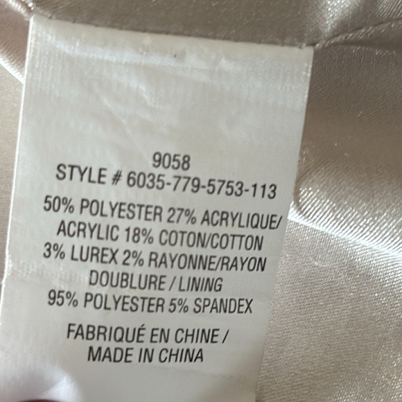 Melanie Lyne blazer-style shimmer jacket size 4 - Picture 7 of 10